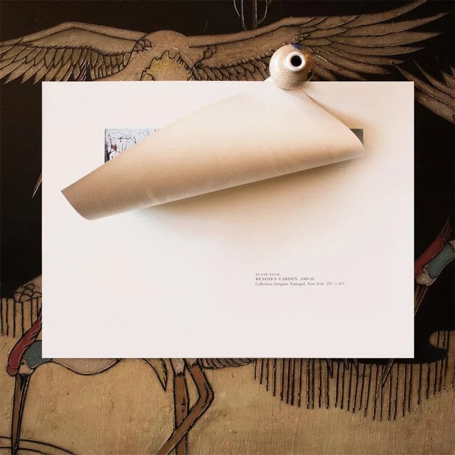 Maurice Utrillo 1950s After Maurice Utrillo "Renoir's Garden", First Edition Period Cottage Print For Sale - Image 4 of 8