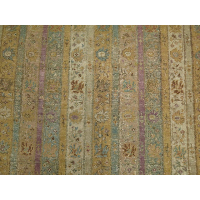 Square Antique Turkish Rug, 9'9'' X 10'5'' For Sale - Image 10 of 13