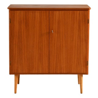Vintage Northern European Teak Cabinet, 1960s For Sale