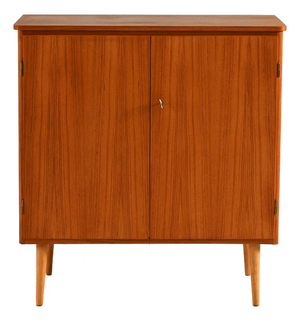 Vintage Northern European Teak Cabinet, 1960s