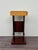 Mid-Century Modern Vintage Italian Wooden Bar Stool with Padded Seat, 1970s For Sale - Image 3 of 15