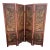 Vintage Chinese Rosewood Carved Wood Room Divider Screen For Sale