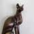 Large Bronze French Art Deco Egyptian Revival Bastet Cat Sculpture Signed A. Tiot For Sale - Image 15 of 16