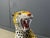 Hollywood Regency Italian Glazed Terracotta Leopard Figures, 1960s, Set of 2 For Sale - Image 3 of 13