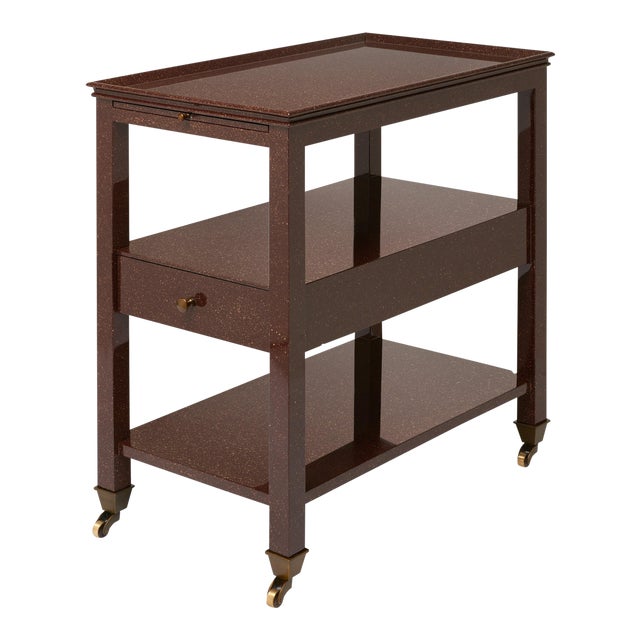 Practical Nightstand in Porphyry - Miles Redd for The Lacquer Company