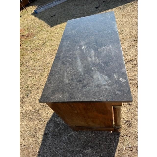 19th Century Empire Marble Top Chest of Drawer / Commodes For Sale - Image 11 of 18