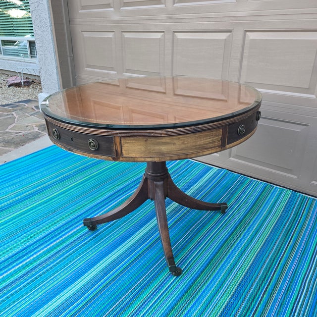 Antique Georgian Drum Table For Sale - Image 18 of 18