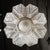 Art Deco Frosted Glass Cubist Geometric Detail & Fluted Chandelier Signed Leleu For Sale - Image 17 of 18