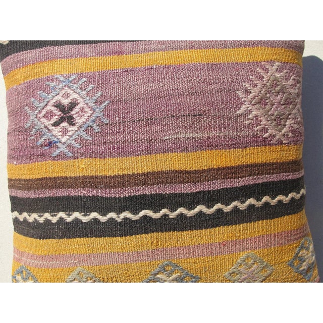 Kilim Rug Pillow Cover For Sale In New York - Image 6 of 8