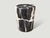 Andrianna Shamaris Exquisite Ancient Petrified Wood Side Table For Sale - Image 4 of 8