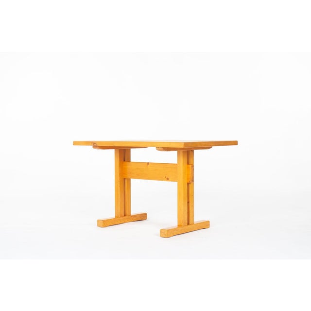Dining Table by Charlotte Perriand for Les Arcs, 1950s For Sale - Image 11 of 11