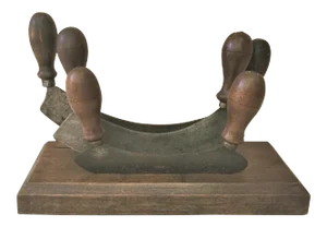 French Set of 3 Iron Choppers, circa 1900