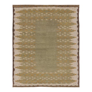Contemporary Art Deco Style High-Low Wool Rug by Rug & Kilim, India For Sale