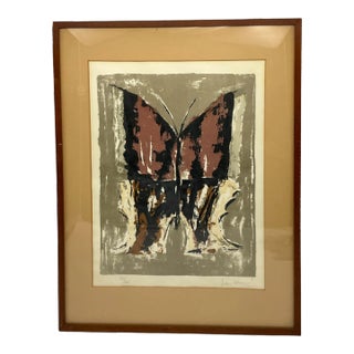 Ivan Mosca (Italy, 1914-2005) Color Lithograph, Framed For Sale