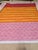 Textile Designers Guild Kesari Fabric | Discontinued Sunset Stripe Cotton | Pink Orange For Sale - Image 7 of 18