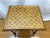 1920's Parquetry Top Table Singed Heuer 24 x 19 x 28