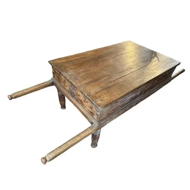 Late 19th Century Late 19th Century Spanish Processional Table, Carved Wood For Sale - Image 5 of 7
