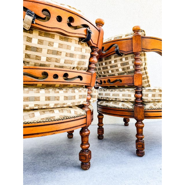 Set of Gallery 1975 Chairs by Giorgetti, Italy, 1970s For Sale - Image 6 of 18