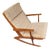 Mid-Century Danish Boomerang Rocking Chair Model 97 Søren Jensen v. Tønder Møbelwærk ​, 1950s For Sale