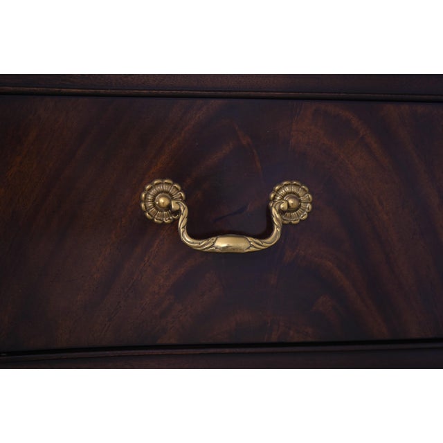 Drexel Heritage Chippendale Large Mahogany Chest For Sale - Image 9 of 17