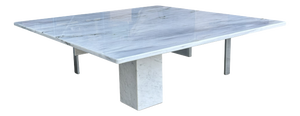 KW1 Metal and Marble Coffee Table by Hank Kwint for Metaform, 1980s
