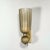 Pair of Modernist Hand-Blown Murano Fluted Glass Sconces in Frosted Smoked Topaz For Sale - Image 13 of 18