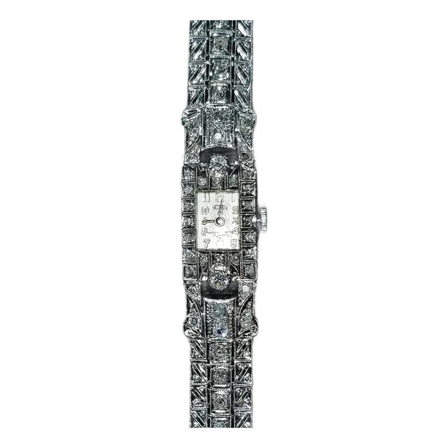 Ladies Vintage Antique Art Deco Diamond Manual Fortis Swiss Watch For Sale