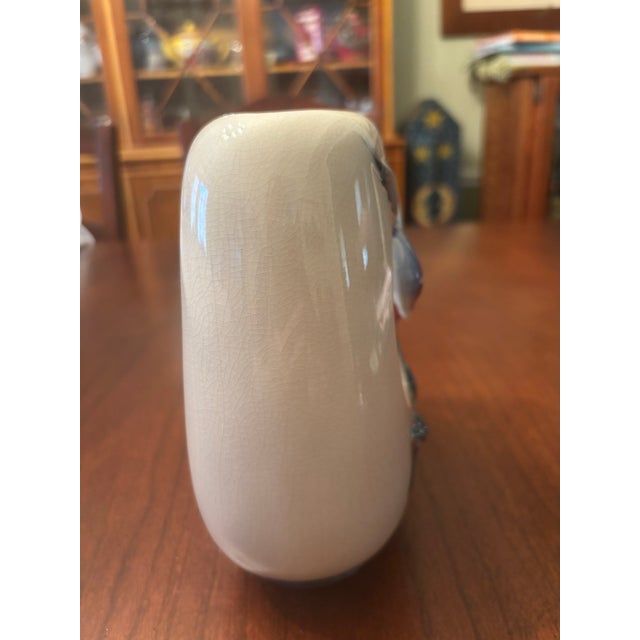 1960s Royal Copley Blue Bird Vase Planter For Sale - Image 5 of 12