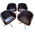 On offer is a set of four Tulip Sixty armchairs. This compact, swiveling luxury armchair was designed by American designer...