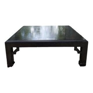1980s Ming Style Coffee Table For Sale