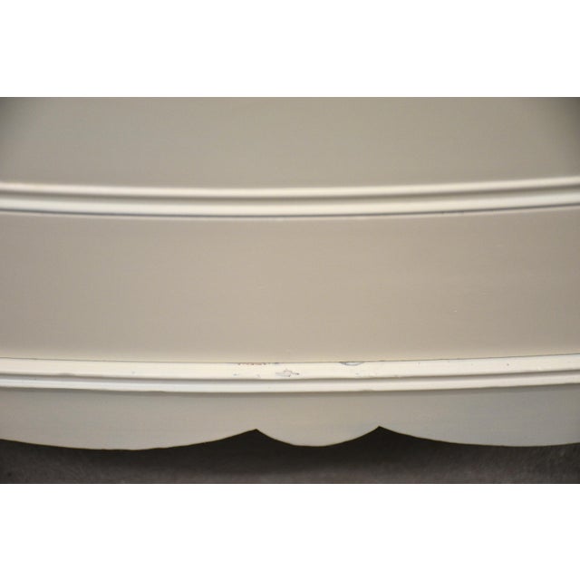 1960s White and Gold Brass Chic Dresser For Sale - Image 10 of 12