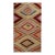 1950s Handwoven Vintage Afyon Kilim Rug in Multicolor All Over Geometric Pattern For Sale