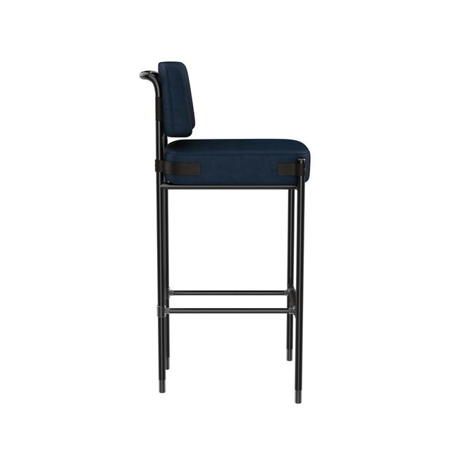 Fulton Bar Chair by Porus Studio For Sale - Image 7 of 14
