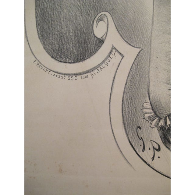 Art Nouveau Original Vintage French Art Nouveau Poster, 1897 For Sale - Image 3 of 3