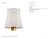 Visual Comfort Signature 4" Silk Soft Empire Shade Designer: Visual Comfort Signature Height: 4.25" Base: Shade Details:...
