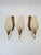 Mid-Century Modern Wall Sconces in Wood and Brass, 1950s-1960s, Set of 3 For Sale - Image 11 of 14