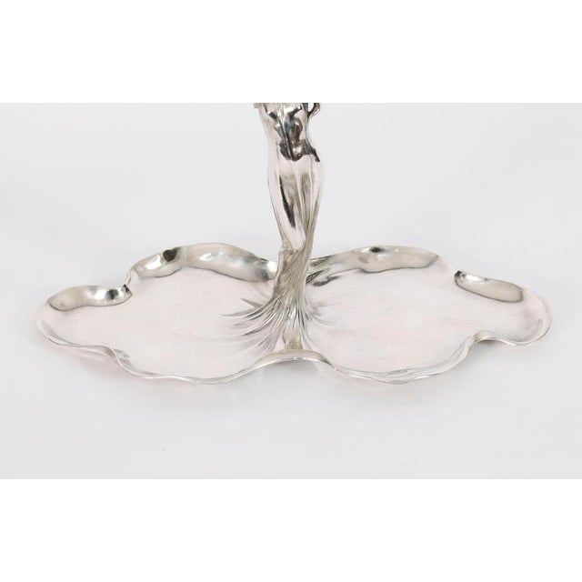 20th Century German Silver Plated Tray by WMF, 1890s For Sale - Image 11 of 15