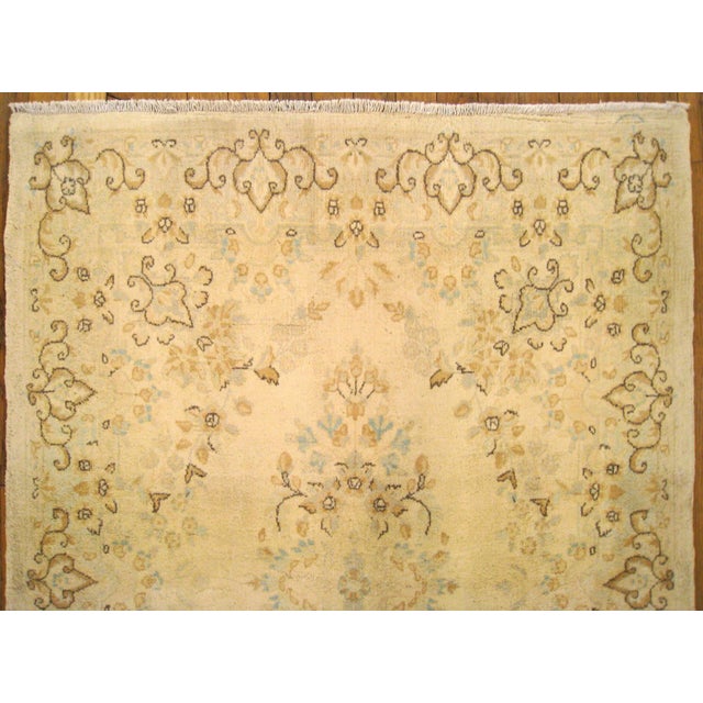 1940s Vintage Persian Kerman Rug-3’2"x4'0" For Sale - Image 4 of 5