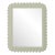 Fleur Home Carnival Krewe Rectangle Mirror in Mizzle, 30x40 For Sale