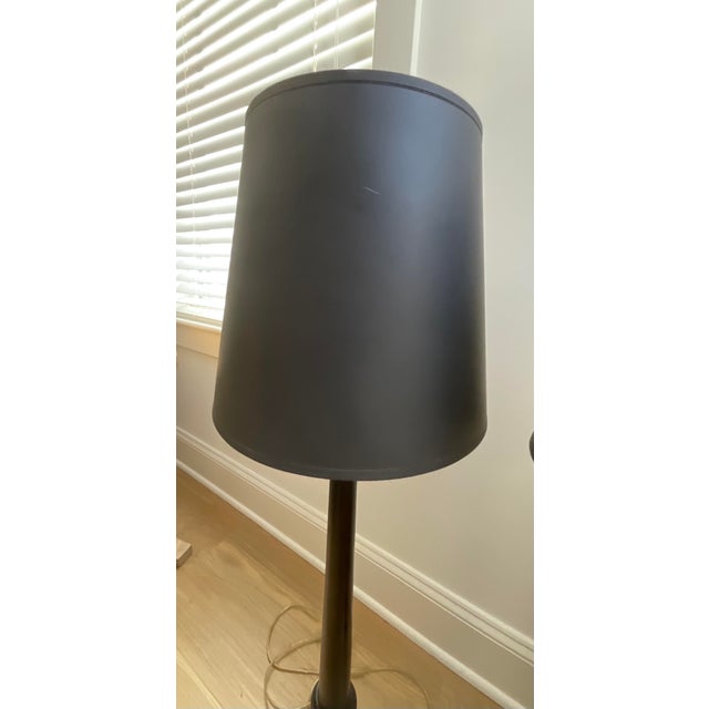 Contemporary Tall Console Lamps - a Pair For Sale - Image 12 of 12