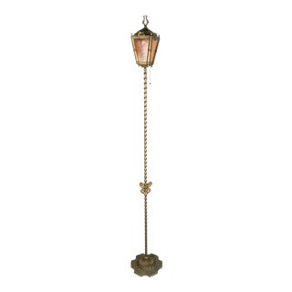 Vintage Lamp Post Floor Lamp For Sale