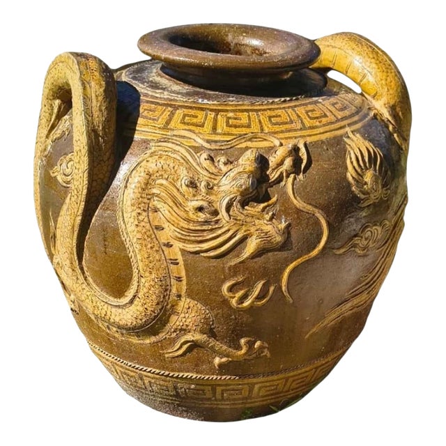 Massive Chinese Martaban Jar For Sale