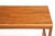 Mid Century Solid Teak Sofa Hall Console Table Thailand Scandinavian 1970s For Sale - Image 10 of 15