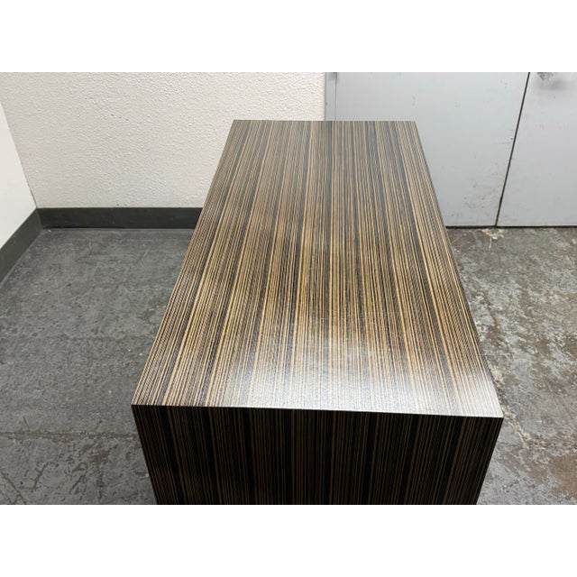 Contemporary Macassar Style Six Drawer Chest For Sale In San Francisco - Image 6 of 12