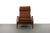 1960s Milo Baughman Lounge Chair Recliner with Ottoman in Original Brown Fabric - a Pair For Sale - Image 9 of 10