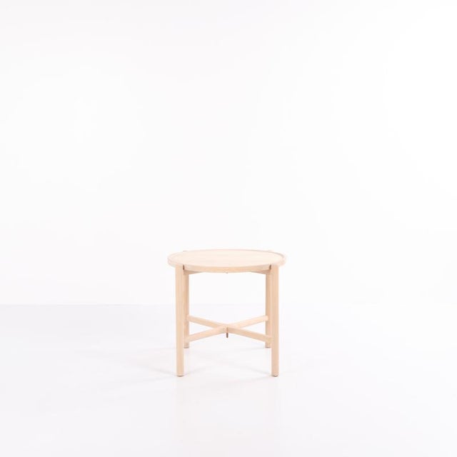 Model PP35/62 Side Table in White Soap-Treated Oak by Hans J. Wegner for PP Møbler For Sale - Image 10 of 11
