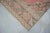 Distressed Oushak Runner Rug Faded Colors Low Pile Pink Hallway Decor - 2'9″x 12'3″ For Sale - Image 11 of 13