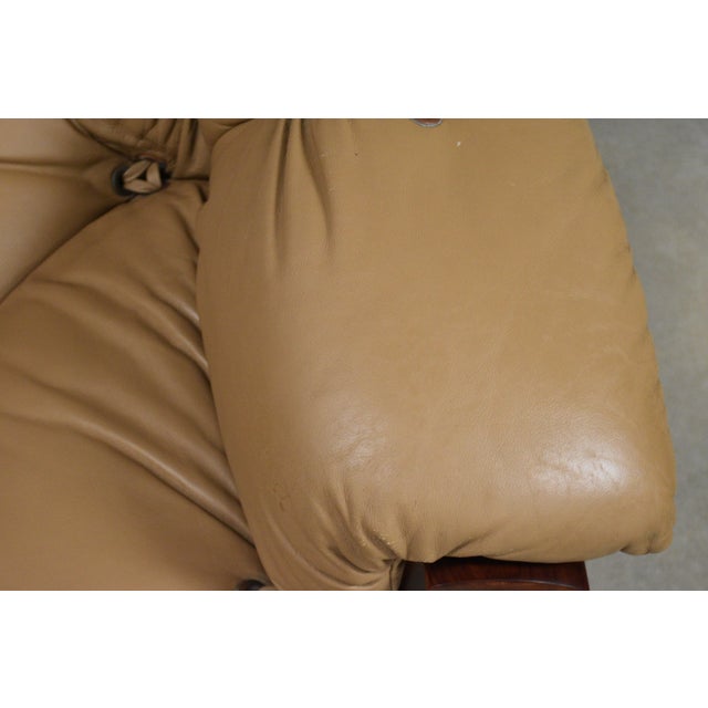 Percival Lafer Leather and Jacaranda Lounge Chair For Sale - Image 11 of 11
