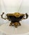 Vintage French Sèvres Style Cobalt Porcelain & Ormolu Centerpiece Bowl | Louis XV Revival For Sale In Greensboro - Image 6 of 10