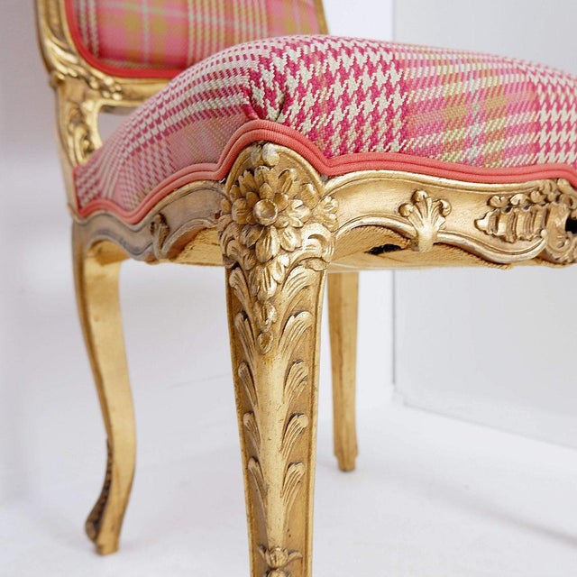 Louis XV Chairs, 1980s, Set of 2 For Sale - Image 4 of 12
